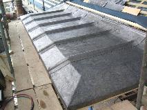 Pic 9 - Sand cast Code 7 lead flat roof (2)